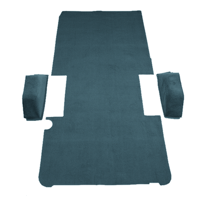 1978-1980 Dodge B200 Long ext Van Rear Fits 127 WB Cargo Area Cutpile Replacement Carpet Kit - 3-Piece - product image