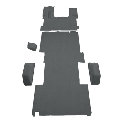 1998 Dodge B2500 Ext Van Complete Cutpile Molded Replacement Carpet Kit - 5-Piece - product image