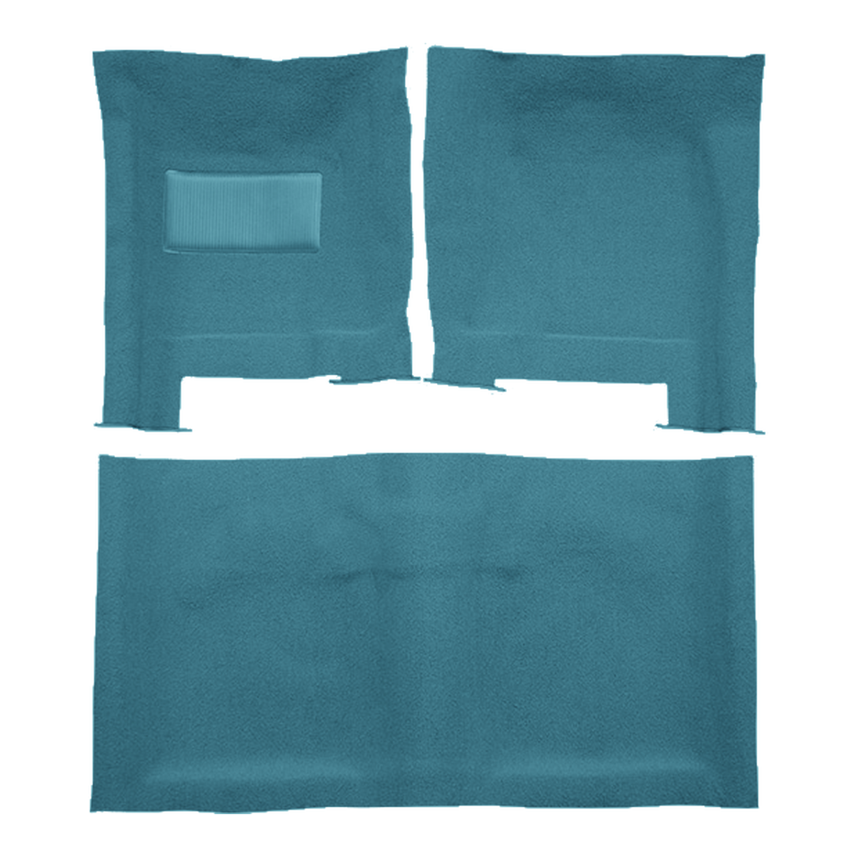 1963-1965 Buick Riviera 2DR Auto Loop Molded Replacement Carpet Kit - 3-Piece - product image