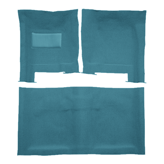 1963-1965 Buick Riviera 2DR Auto Loop Molded Replacement Carpet Kit - 3-Piece - product image