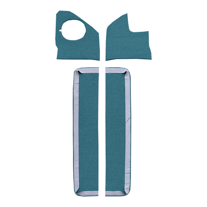 1964 Chevrolet Biscayne Door & Kick Panel Inserts with Air 2DR Loop Replacement Carpet Kit - 4-Piece - product image