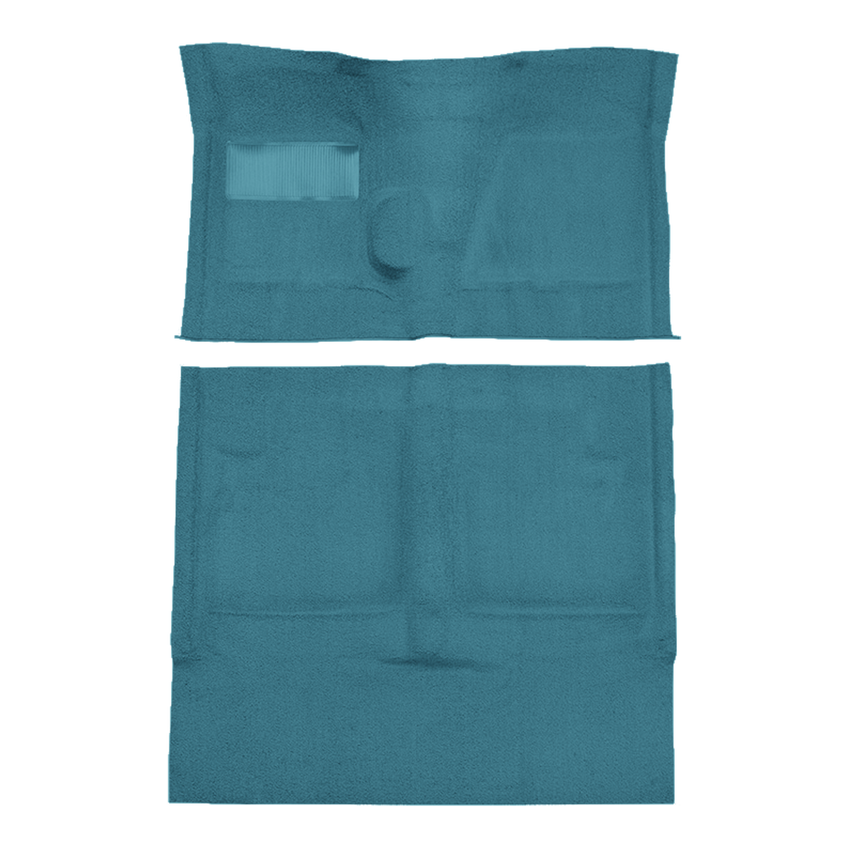 1962-1967 Chevrolet Chevy II Nova 4DR Wagon 4spd Loop Molded Replacement Carpet Kit - 2-Piece - product image