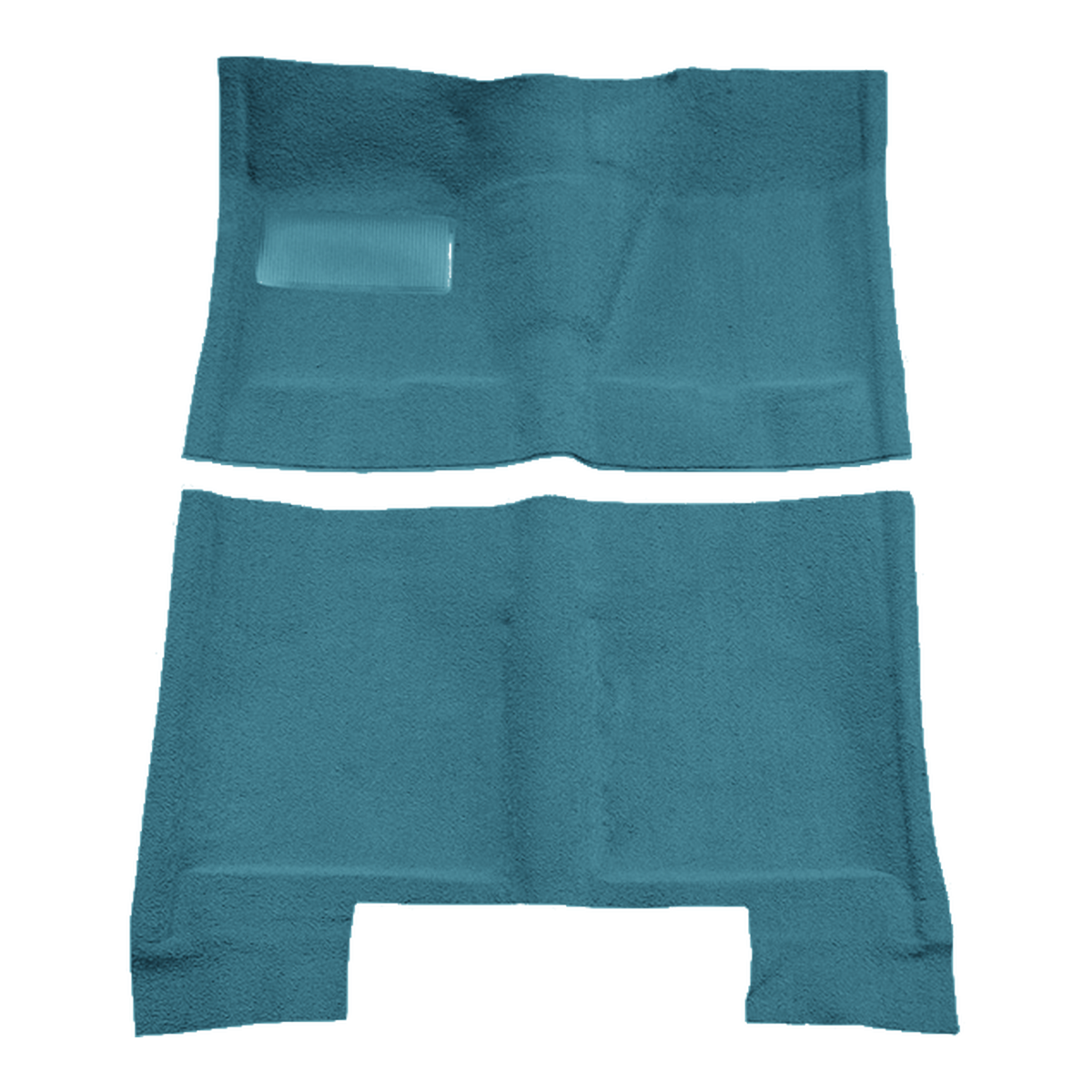 1962-1967 Chevy Chevy II Nova 4DR Sedan Auto Bench Seat Loop Molded Replacement Carpet Kit - 2-Piece - product image