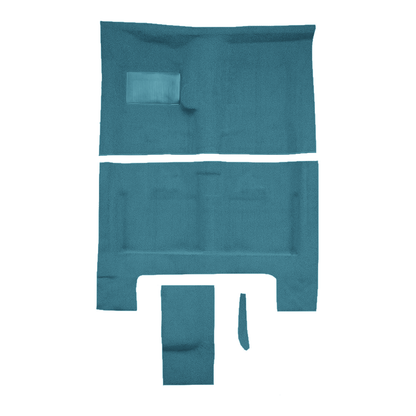 1966 Dodge Charger 4spd with Console Strips Pass Area Loop Molded Replacement Carpet Kit - 4-Piece - product image