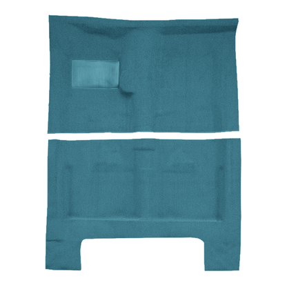 1966-1967 Dodge Charger 4spd w/o Console Strips Pass Area Loop Molded Replacement Carpet Kit - 2-Piece - product image