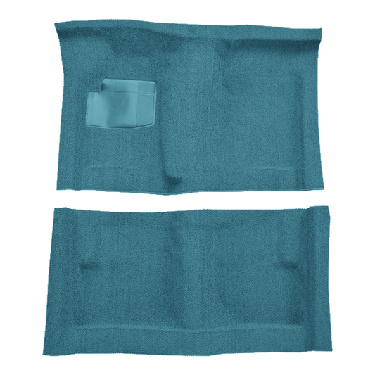 1971 Dodge Charger Super Bee 4spd Bucket Seat w/ Console Loop Molded Replacement Carpet Kit - 2-Piece - product image