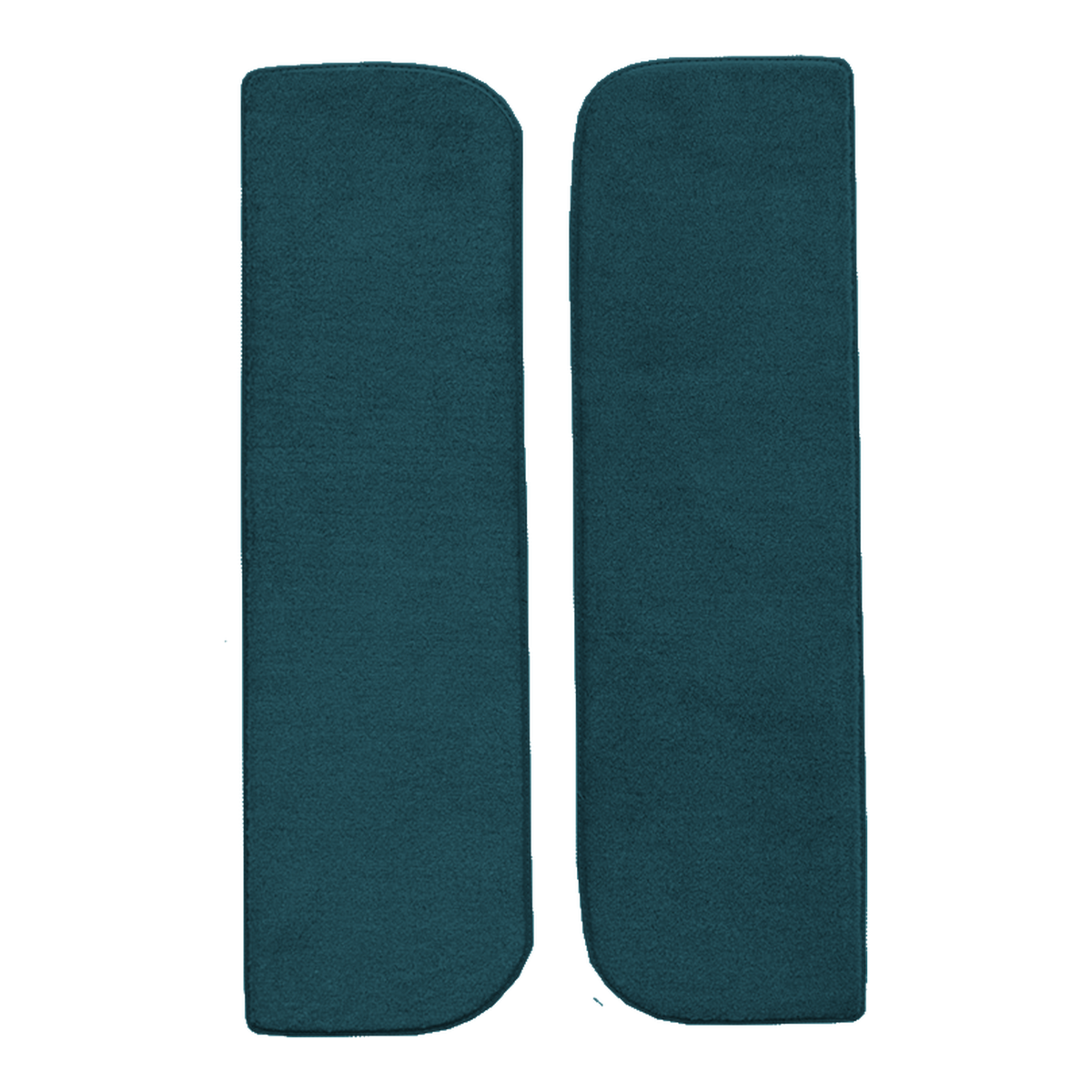 1981-1985 Dodge D350 Door Panel Inserts with Cardboard Cutpile Replacement Carpet Kit - 2-Piece - product image