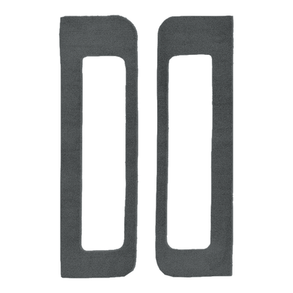 1987-1989 Dodge D100 Door Panel Inserts Cutpile Replacement Carpet Kit - 2-Piece - product image