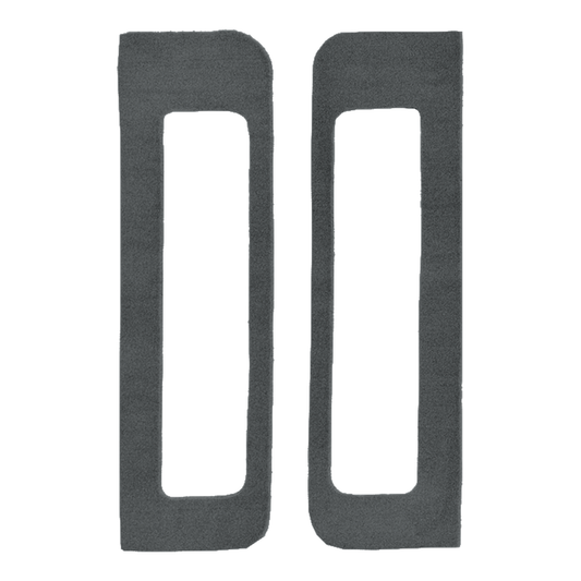 1987-1989 Dodge D100 Door Panel Inserts Cutpile Replacement Carpet Kit - 2-Piece - product image