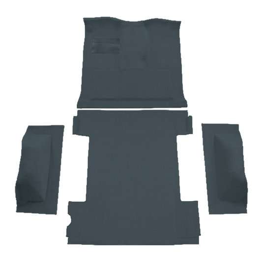 1983-1993 Dodge Ramcharger 2WD Complete Cutpile Molded Replacement Carpet Kit - 4-Piece - product image