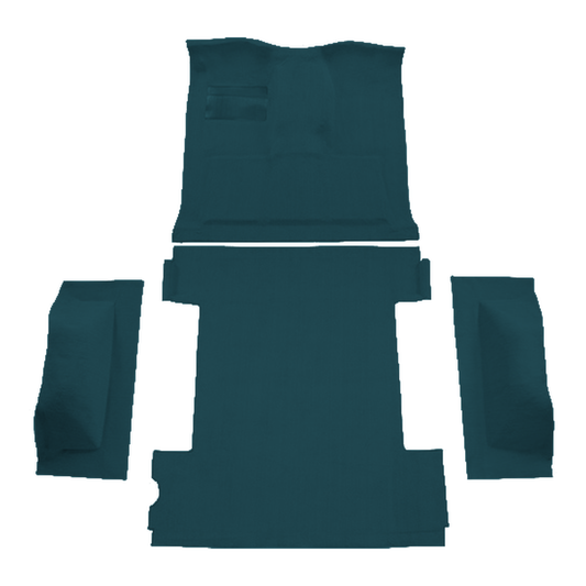 1974-1982 Dodge Ramcharger 2WD Complete Cutpile Molded Replacement Carpet Kit - 4-Piece - product image