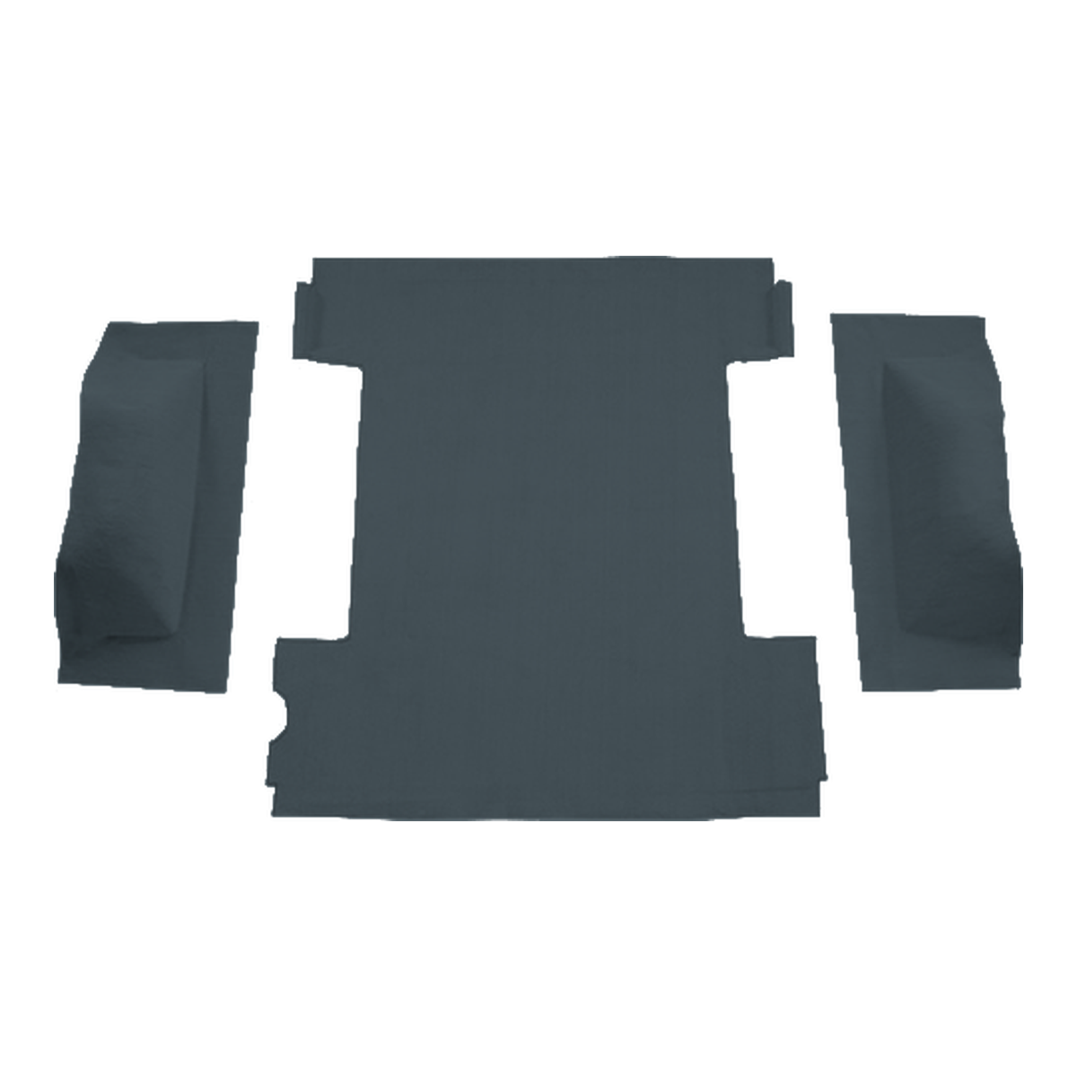 1983-1993 Dodge Ramcharger Cargo Area Cutpile Molded Replacement Carpet Kit - 3-Piece - product image