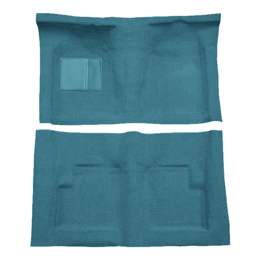 1968-1969 Mercury Montego 2DR Conv Auto Column Shift Loop Molded Replacement Carpet Kit - 2-Piece - product image
