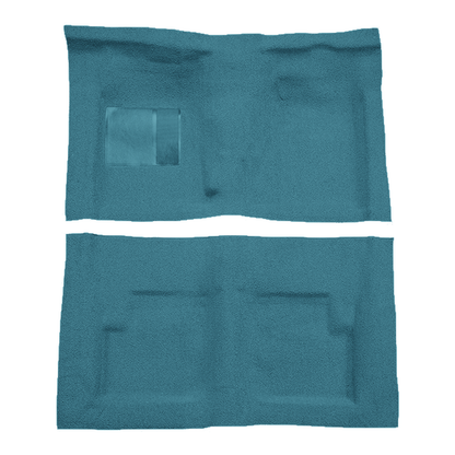 1968-1969 Mercury Montego 2DR Conv Auto w/ Console Floor Loop Molded Replacement Carpet Kit - 2-Piece - product image