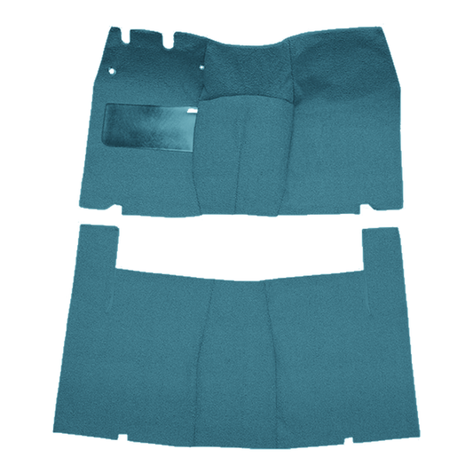 1955-1956 Mercury Monterey 2DR Sedan Loop Replacement Carpet Kit - 2-Piece - product image