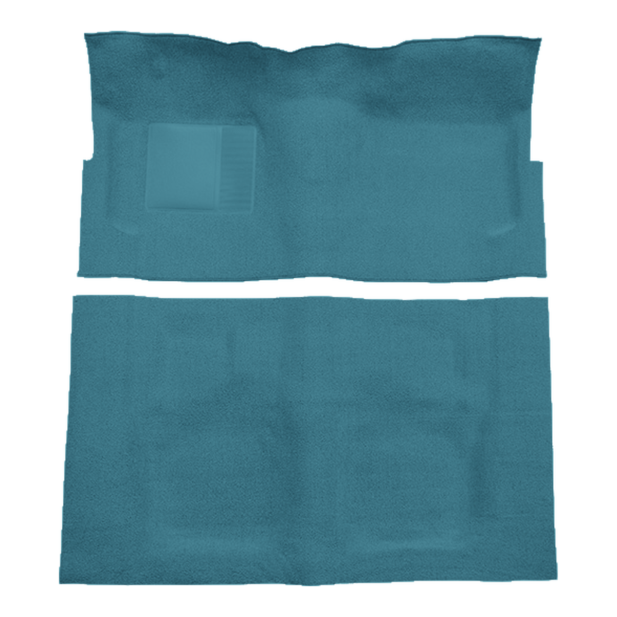 1963-1964 Mercury Monterey 2DR HT Auto Foot Wells Long Rear Loop Replacement Carpet Kit - 2-Piece - product image