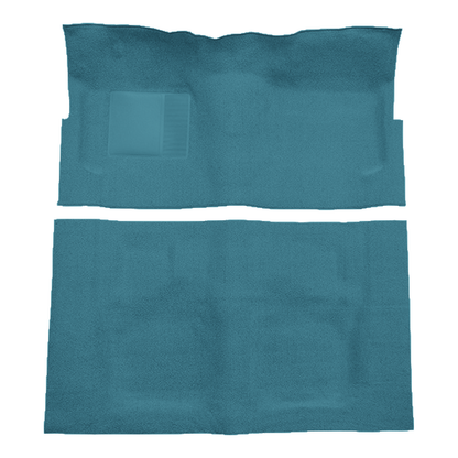 1963-1964 Mercury Monterey 2DR HT Auto Foot Wells Long Rear Loop Replacement Carpet Kit - 2-Piece - product image