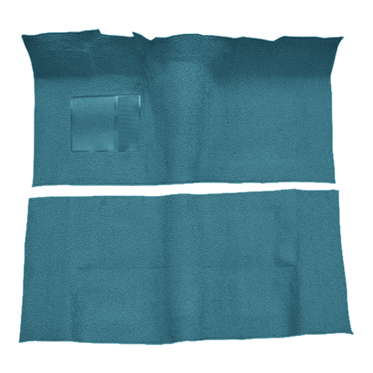 1963-1964 Mercury Monterey 2DR Conv Auto Flat Front Short Rear Loop Replacement Carpet Kit - 2-Piece - product image