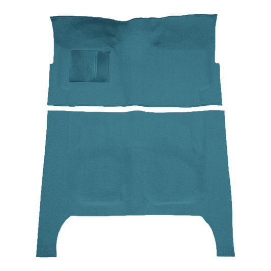 1963-1964 Mercury Monterey 4DR Hardtop/Sedan Foot Wells Loop Molded Replacement Carpet Kit - 2-Piece - product image