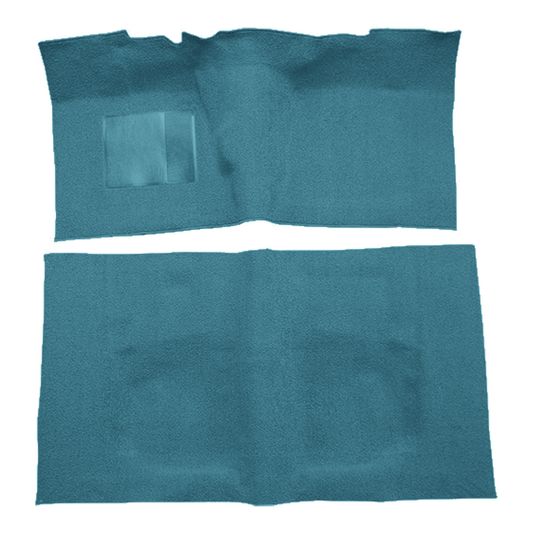 1963-1964 Mercury Monterey 2DR HT 4spd Flat Front Long Rear Loop Replacement Carpet Kit - 2-Piece - product image