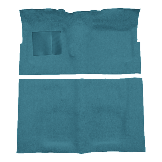 1963-1964 Mercury Monterey 2DR HT 4spd Foot Wells Long Rear Loop Replacement Carpet Kit - 2-Piece - product image