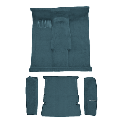 1983-1991 Mitsubishi Montero 2DR Complete Cutpile Molded Replacement Carpet Kit - 4-Piece - product image