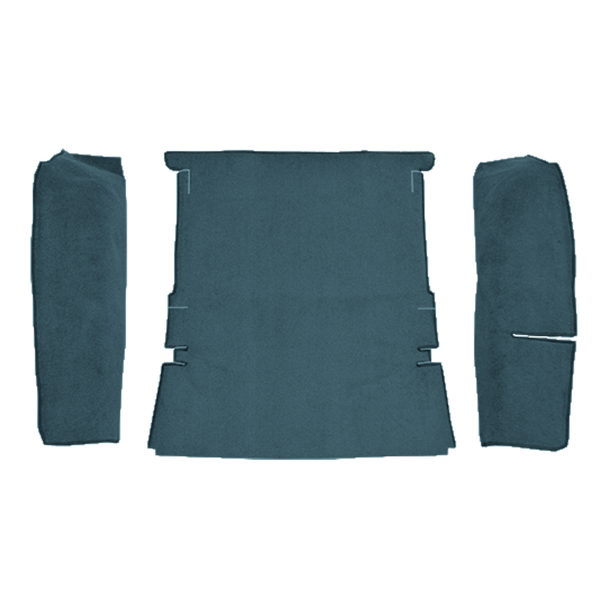 1983-1991 Mitsubishi Montero 2DR Cargo Area Cutpile Molded Replacement Carpet Kit - 3-Piece - product image