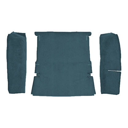 1983-1991 Mitsubishi Montero 2DR Cargo Area Cutpile Molded Replacement Carpet Kit - 3-Piece - product image