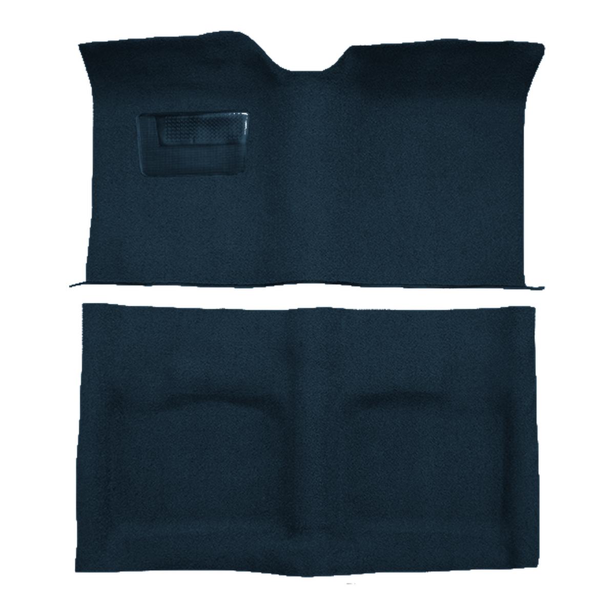 1960-1961 Dodge Polara 2DR Hardtop Bench Seat Loop Molded Replacement Carpet Kit - 2-Piece - product image