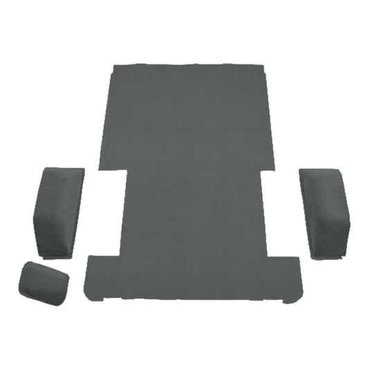 1999-2003 Dodge Ram 1500 Van Short Cargo Area Cutpile Molded Replacement Carpet Kit - 4-Piece - product image
