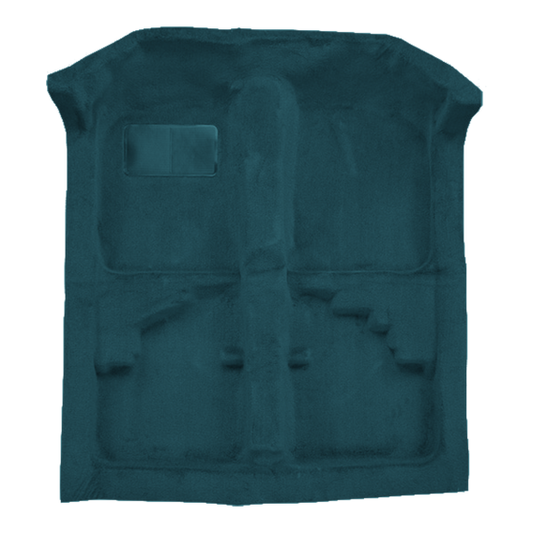 1982-1985 Honda Accord 2DR Hatchback Pass Area Cutpile Molded Carpet - 1 Piece