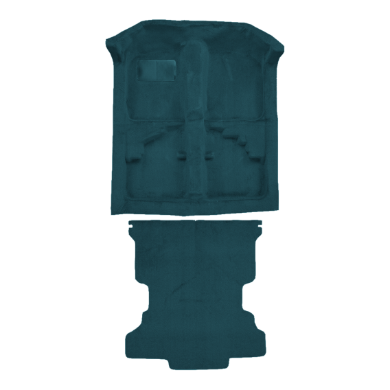 1982-1985 Honda Accord 2DR Hatchback Complete Cutpile Molded Carpet - 2 Piece