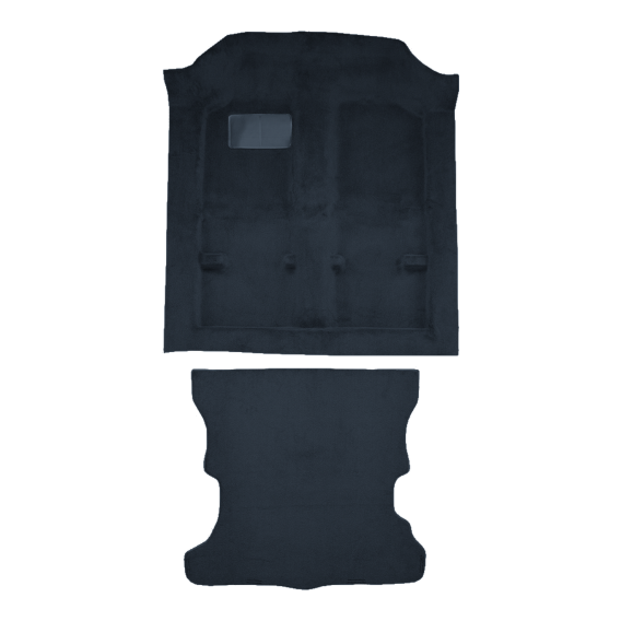 1980-1983 Honda Civic 2DR Hatchback Complete Cutpile Molded Carpet - 2 Piece