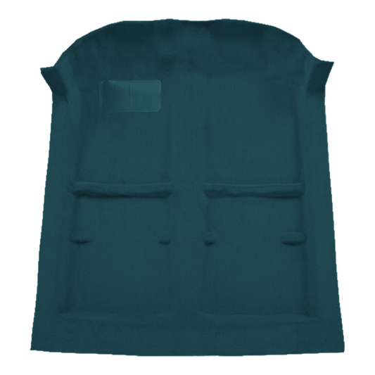 1984-1987 Honda Civic 2DR Hatchback Pass Area Cutpile Molded Carpet - 1 Piece