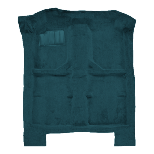 1988-1991 Honda Civic 4DR Sedan Cutpile Molded Carpet - 1 Piece