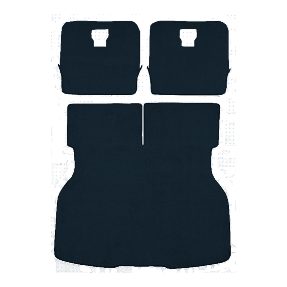 1983-1986 Mercury Capri Cargo Area Cutpile Carpet - 3 Piece