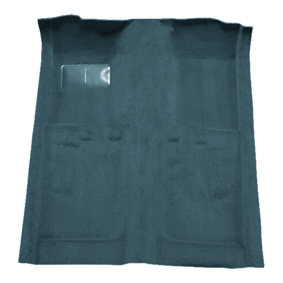 1974-1977 Mercury Comet 2DR Auto Cutpile Molded Carpet - 1 Piece