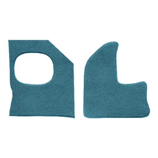 1962-1964 Pontiac Grand Prix Kick Panel Inserts with Air without Boards Loop Carpet - 2 Piece