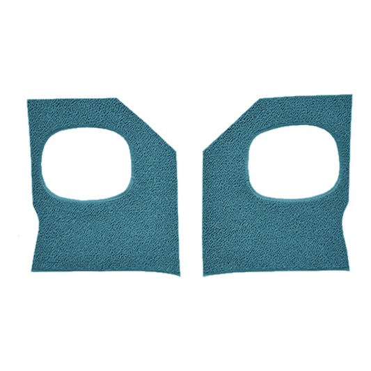 1962-1964 Pontiac Grand Prix Kick Panel Inserts without Air without Boards Loop Carpet - 2 Piece