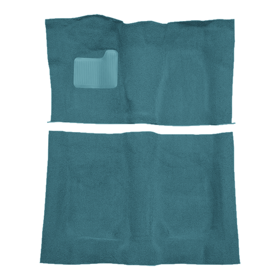 1974 Pontiac LeMans 2DR 4spd Cutpile Molded Carpet - 2 Piece