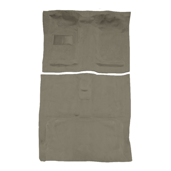 2000-2004 Nissan Frontier Crew Cab Auto/Manual pickup Cutpile Molded Carpet - 2 Piece