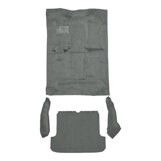 2000-2004 Nissan Xterra Complete Cutpile Molded Carpet - 4 Piece