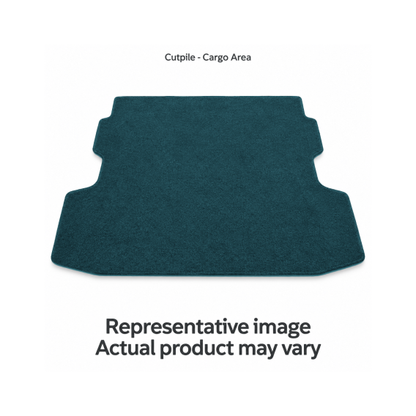Representative illustration of 1987-1988 Toyota Corolla FX 2DR Cargo Area Cutpile Carpet - 1 Piec...