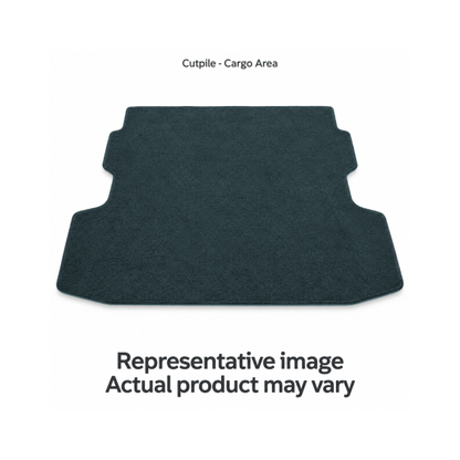 Representative illustration of 1983-1986 Toyota Tercel 2DR Cargo Area Cutpile Carpet - 1 Piece in...