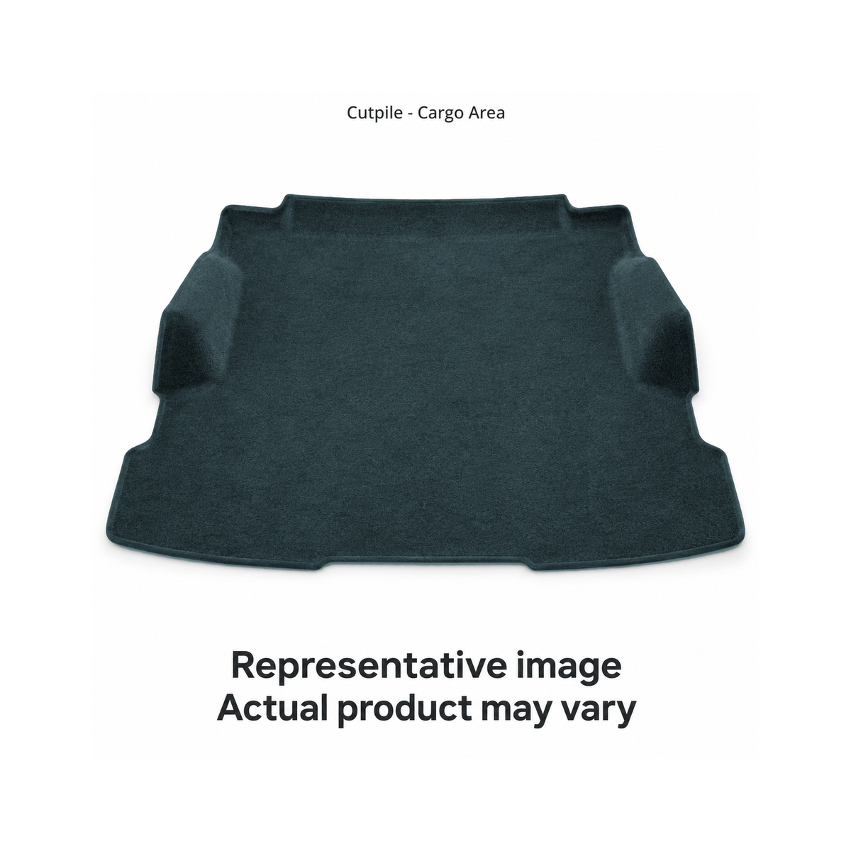 1990-1995 Chevy G10 Ext Van Rear Fits 149 WB Cargo Area Cutpile Replacement Carpet Kit - 3-Piece - product details image 2