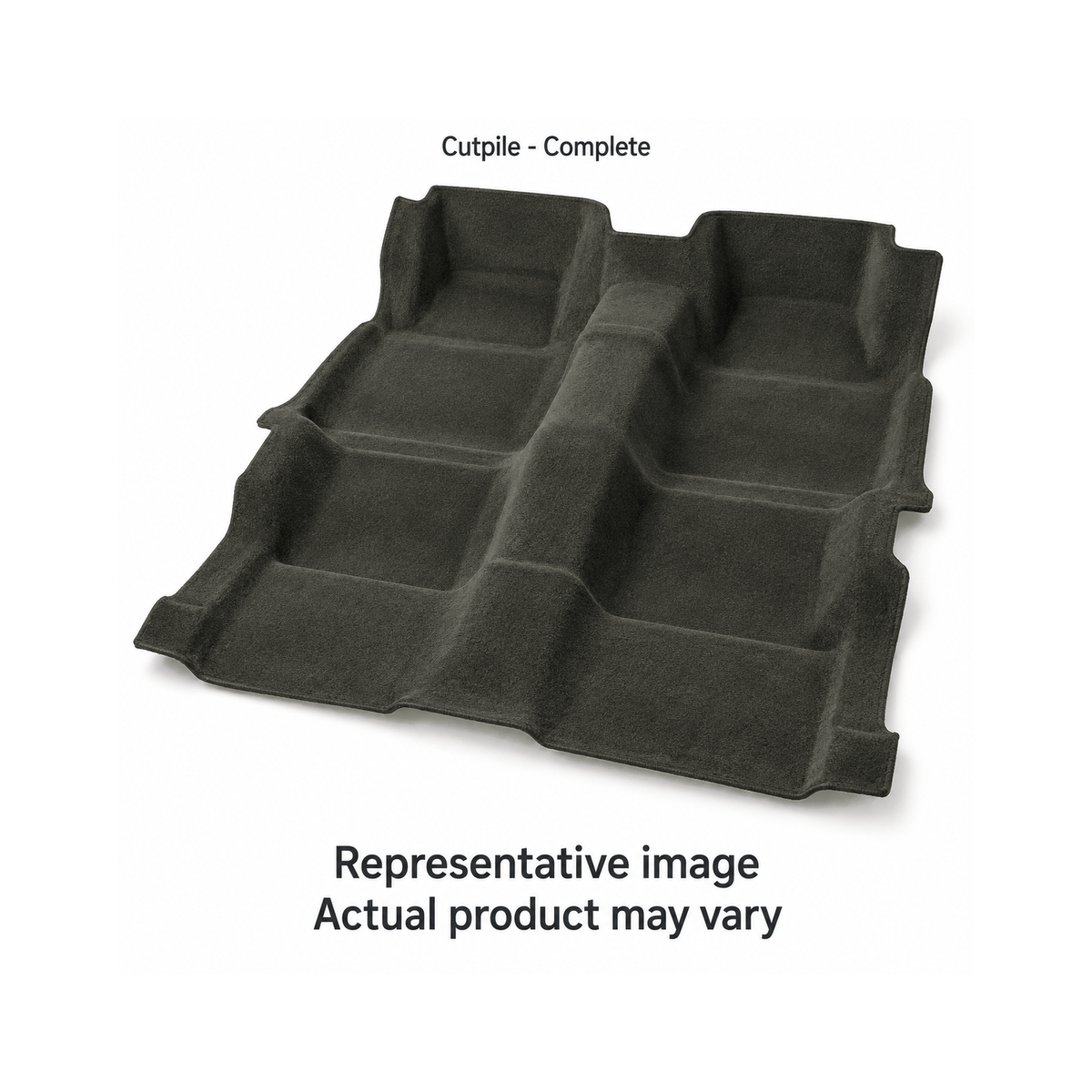 2015-2020 GMC Yukon XL 4DR w/o Seat Mount Covers Complete Cutpile Replacement Carpet Kit - 2-Piece - product details image 2