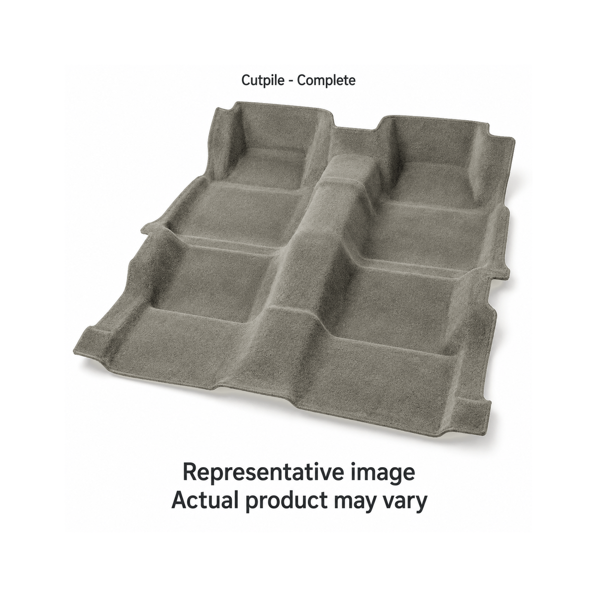 2015-2020 Cadillac Escalade 4DR w/ 2nd Row Seat Mount Cover Cutpile Replacement Carpet Kit - 3-Piece - product details image 