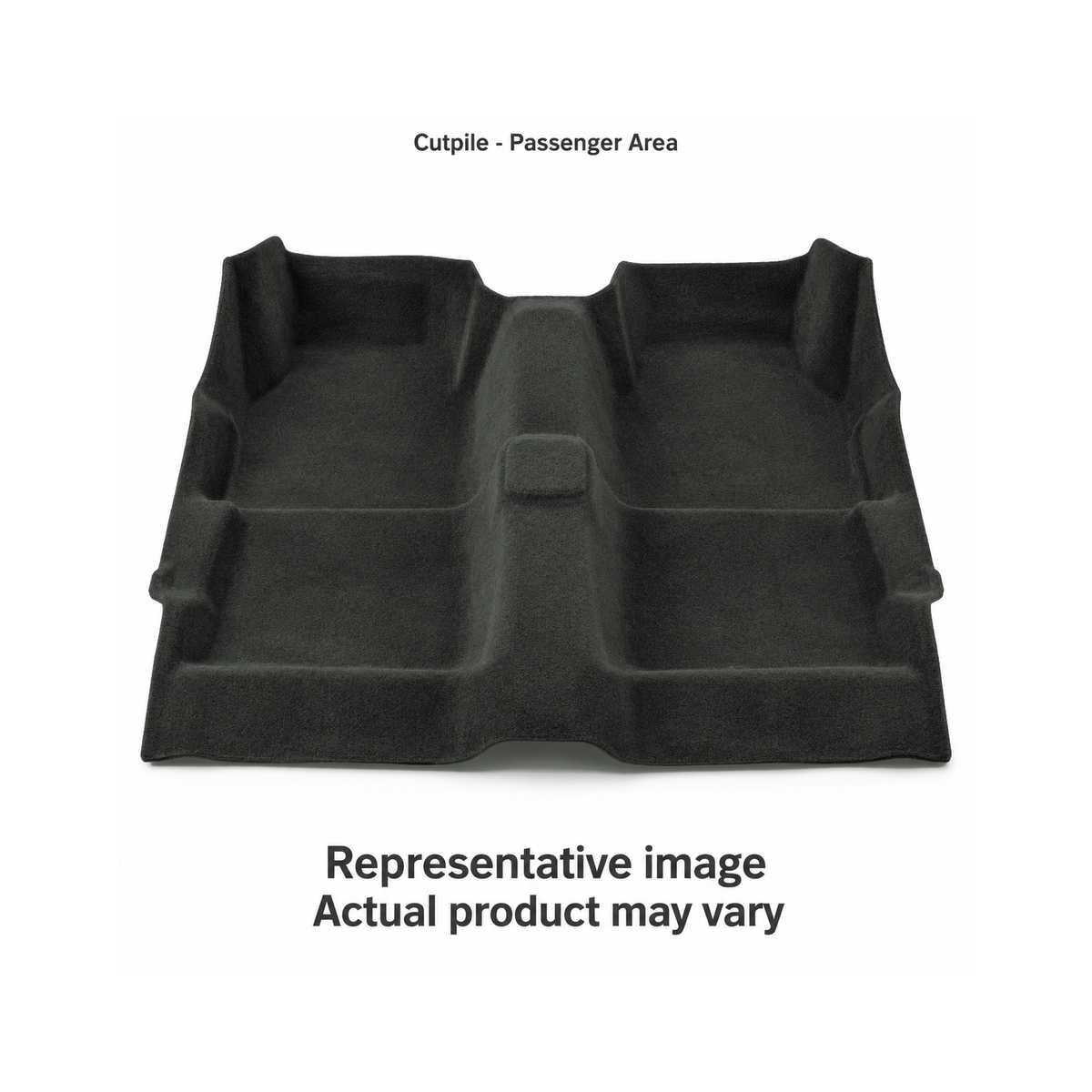 1992-1993 GMC Typhoon 2DR Pass Area Cutpile Molded Replacement Carpet Kit - 1-Piece - product details image 2