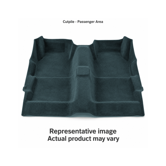 Representative illustration of 1985-1986 Toyota Tercel 2DR Pass Area Cutpile Molded Carpet - 1 Pi...