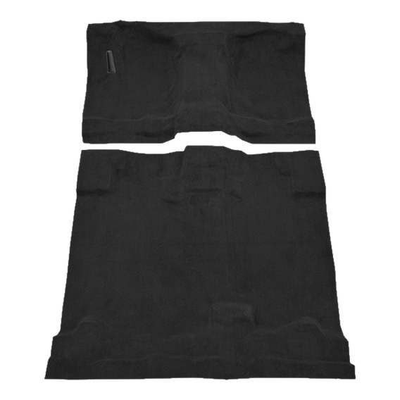 2020-2026 Chevrolet Silverado 2500 HD Crew Cab 2 & 4WD Cutpile Molded Carpet - 2 Piece